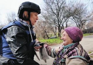 ウクライナ戦禍を伝え続ける　激戦地の住民は新聞が唯一の情報源　現地ジャーナリストが福島で講演