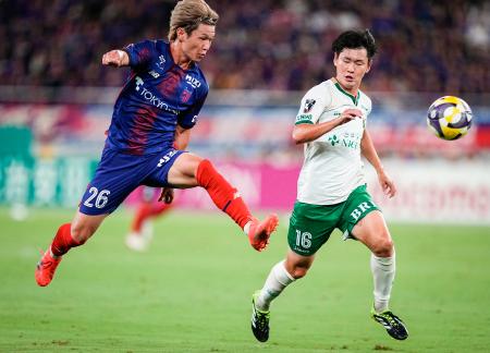 ＦＣ東京、５試合ぶり勝利　Ｊ１第２９節最終日