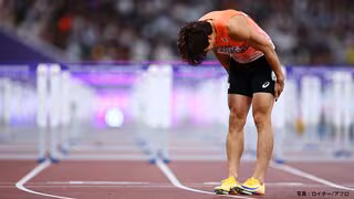男子110mH・泉谷駿介「自分に失望」異例復活も4台目に転倒で準決勝敗退「ほぼノーアップの状態でした」【東京世界陸上】