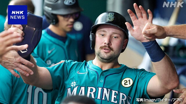 マリナーズ ラリー今季56本 スイッチヒッターのHR最多記録更新