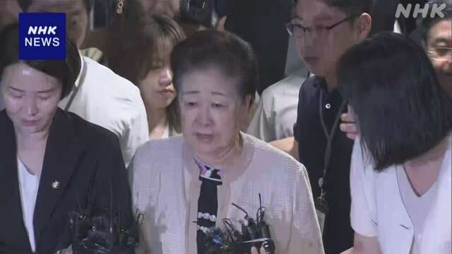 韓国 旧統一教会トップ 特別検察官の事情聴取を受けるため出頭