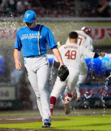 楽３―２日（１７日）　ハム、延長でサヨナラ負け