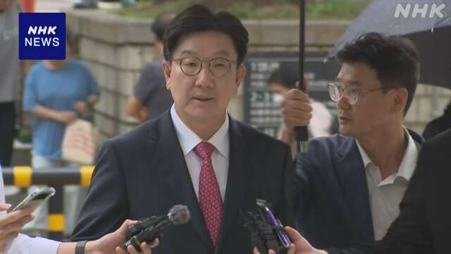 韓国 ユン前大統領に近い大物議員逮捕 旧統一教会に捜査も