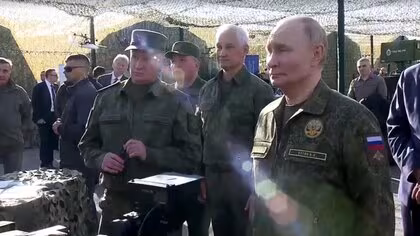 プーチン大統領　ベラルーシとの合同軍事演習を視察　10万人規模　25カ国が視察