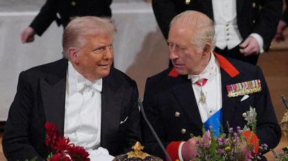 トランプ大統領がチャールズ国王主催の晩餐会に出席　異例の2度目の国賓招待や王室厚遇は米英関係強化が狙いか