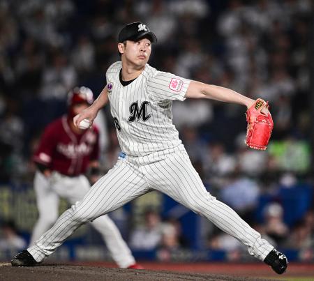 ロ７―０楽（１８日）　ロッテが快勝、種市８勝目
