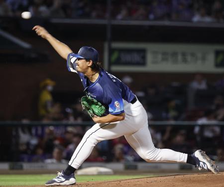 楽１―４西（１９日）　高橋が８勝目
