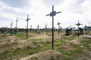 ロシアが１０００人の遺体を返還　ウクライナは２４人