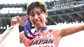 女子20㎞競歩 藤井菜々子が日本新記録で史上初の銅メダル獲得！日本のエースが粘りの歩き【世界陸上】