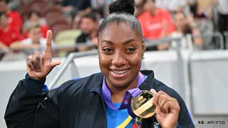北口不在の女子やり投　新女王は伏兵の24歳、エクアドルのアングロ　初の決勝進出で65m12の金メダル【世界陸上】