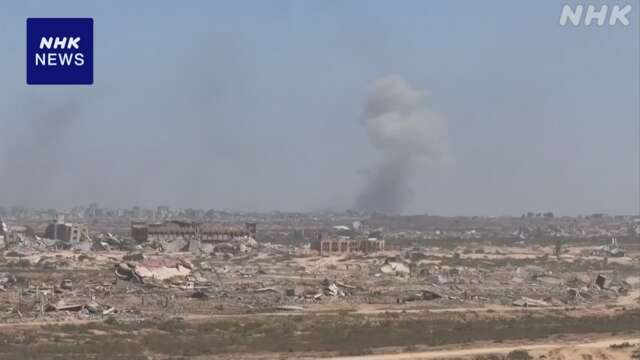 ガザ地区“無人機攻撃や路上の爆発物で退避困難”中東メディア