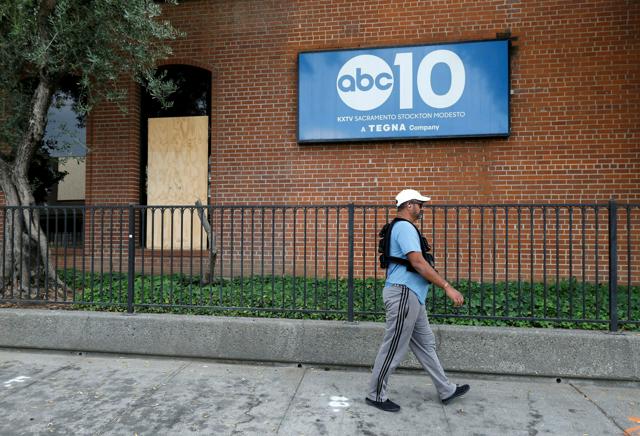 米ABC関連局に銃弾3発、容疑の男を逮捕　人気番組の休止で物議