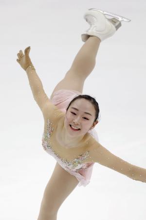 松生理乃がＶ、男子は山本が制す　代表選考の中部フィギュア