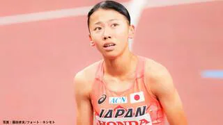 “初めての世界陸上”17歳の現役高校生・久保凛「たくさんの人に囲まれて走れて幸せ」