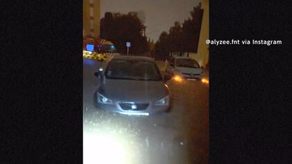 フランス南西部で豪雨と洪水　道路が川に…救急車は立ち往生　1人死亡数千世帯が停電　ラグビー試合も雷雨で中止