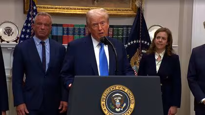 トランプ大統領　アセトアミノフェン含む解熱鎮痛剤「自閉症リスク高める」　妊娠中の服用控えるよう呼びかけ