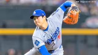 大谷翔平、2勝目の権利を持って降板　投手復帰後最長の6回8K無失点、最速162.8㎞　通算100試合目の登板で好投