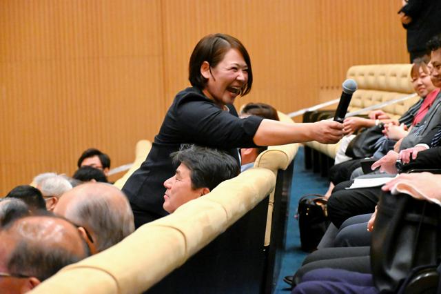 柔道五輪金・谷本歩実さんが講演　「感謝を力に変える大切さ」　語る