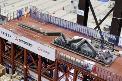 ロボットアームによるデブリ採取延期　26年度に、カメラの耐性不足