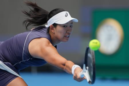 内島萌夏、１回戦で敗れる　女子テニスの中国オープン
