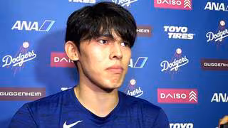 佐々木朗希 1回2Kパーフェクト「思ったよりも急だったので、緊張してる余裕もなかった」ド軍勝利の方程式へ