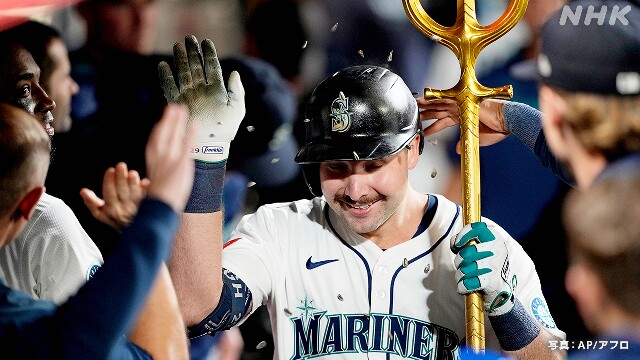 マリナーズ ラリー 史上7人目となるシーズンHR60号に到達