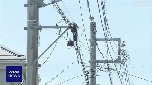 都「無電柱化」 指定地域での宅地開発 電柱新設を原則禁止へ