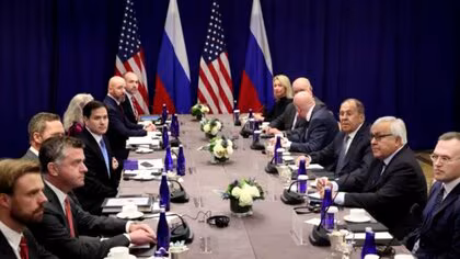 米露外相会談でロシアに殺りくの停止を要求　ロシア側は「戦争の根本原因除去を」と従来の主張