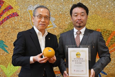 「口の中がぜいたく」千葉・船橋の「秋のほほえみ」が日本一の梨に