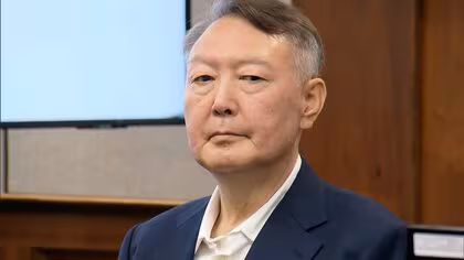 尹前大統領が「非常戒厳」宣言めぐり起訴内容を全て否認　３カ月ぶり公の場に姿見せる