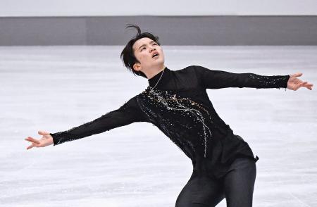 友野一希４位、壷井達也は８位　フィギュアのネーベルホルン杯