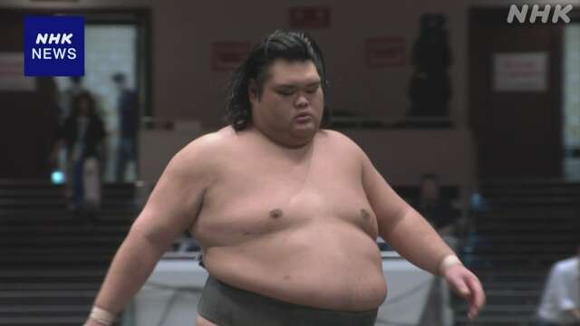 大相撲秋場所 三段目 大阪府出身の一意 7戦全勝で初優勝