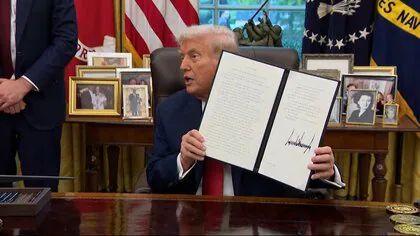 トランプ大統領　TikTok国内事業の“買収承認”署名 米国内の事業継続に向け…「中国のプロパガンダの武器として使用されることはない」