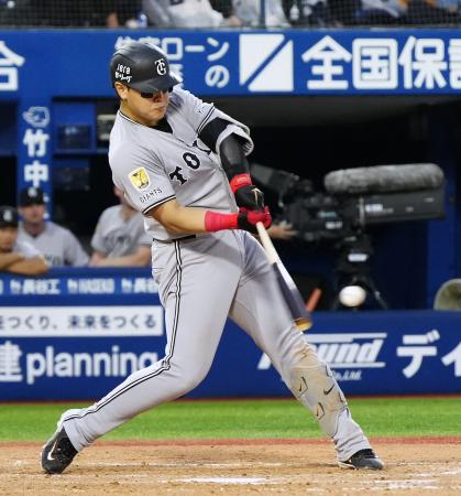 Ｄ８―９巨（２７日）　巨人が逆転勝ち