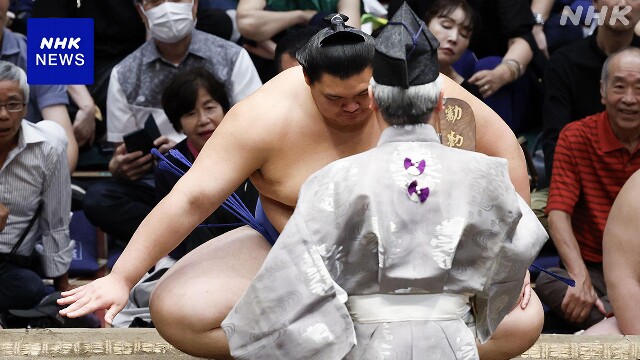 大相撲秋場所14日目 大の里 不戦勝で1敗守る 豊昇龍 2敗で追う