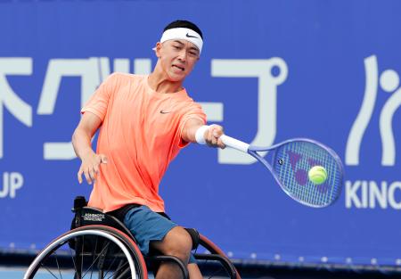 小田凱人が車いすの部決勝進出　ジャパンＯＰテニス第５日