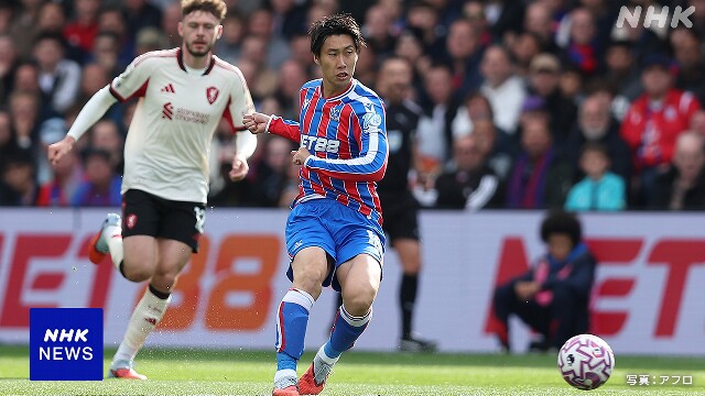サッカー 鎌田大地 後半のアディショナルタイムまで出場