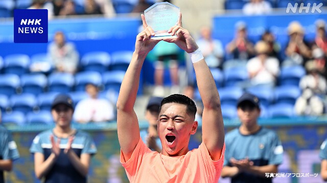車いすテニス 国際大会 小田凱人が3連覇