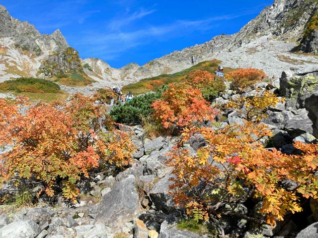 登山者が｢一度は見たい｣紅葉の絶景始まる　北アルプス・涸沢カール