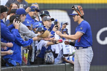 大リーグ、３年連続で総動員増加　ドジャースも最多、視聴者上昇