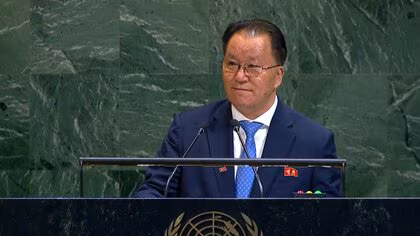 「絶対に核を放棄しない」北朝鮮が7年ぶり国連演説で非核化を受け入れないと強調　日米韓の軍事協力体制など批判