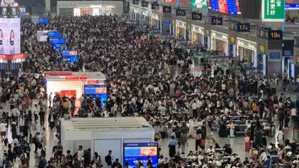 中国「国慶節」スタート　8連休で23億人が移動　高速鉄道は満席続出、日本への旅行が人気トップに