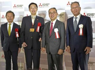 三菱電が半導体新工場竣工、熊本　EV向け、11月稼働