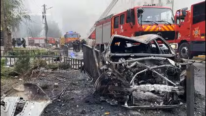 ロシア軍がウクライナ東部をドローン攻撃…16人死傷　プーチン大統領は4州併合3年に合わせメッセージ「再統合心から祝う」