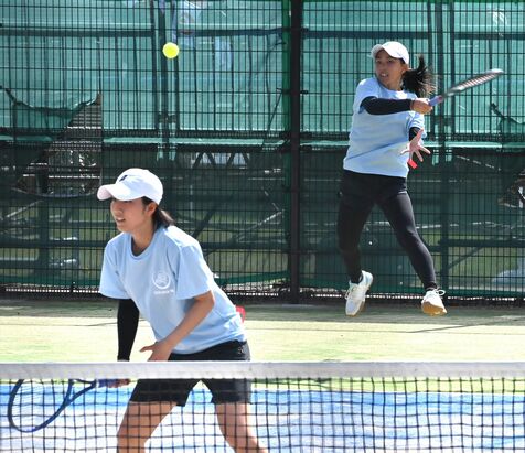 沖尚の井手・宇都宮が準優勝　大阪に１―２　テニス少年女子　国民スポーツ大会