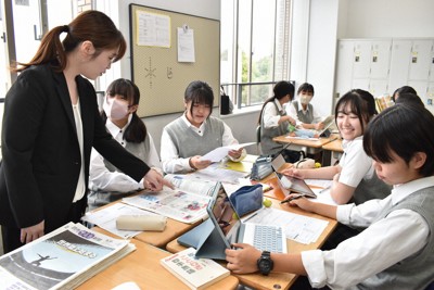 授業に「創作四字熟語」を導入　調べて、練って…表現力の向上に効果