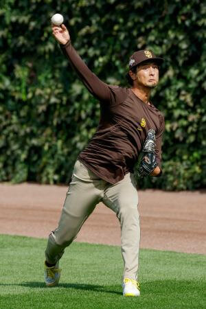 ダルビッシュ、平常心を強調　対カブス第３戦先発へ