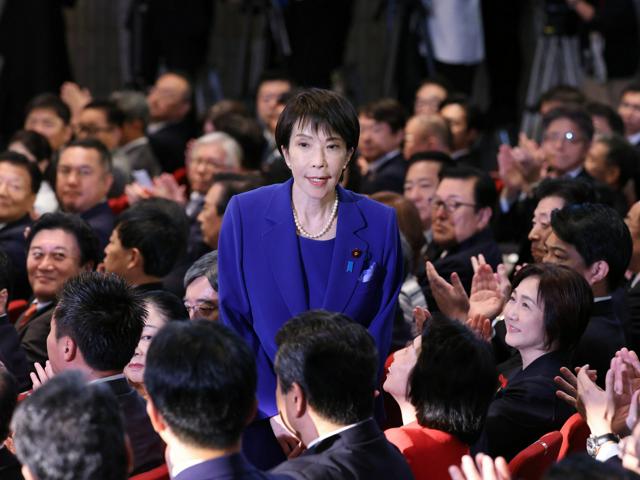 高市氏が新総裁、中国メディアが一斉に速報　「史上初の女性首相に」