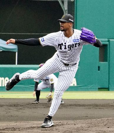 阪神デュプが２カ月ぶり実戦復帰　練習試合、走者許さず