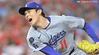 “クローザー”佐々木朗希が9回締めて初セーブ　大谷翔平は6回3失点で勝ち投手　打線はT.ヘルナンデスの逆転3ランでド軍地区S先勝